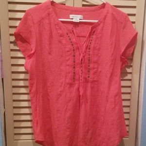 Liz Claiborne short sleeve shirt